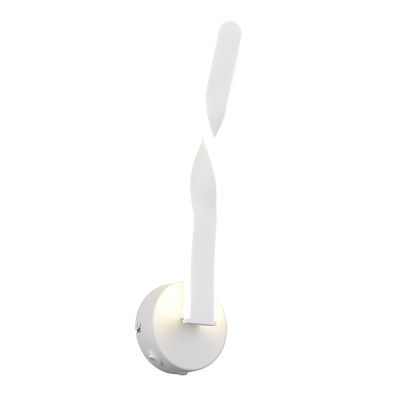 Biały kinkiet design, Quirinus, 11W, 4000K LED, z przełącznik