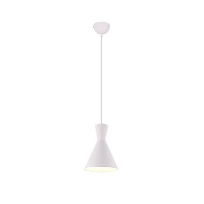 Biała lampa wisząca nowoczesna, Mindy
