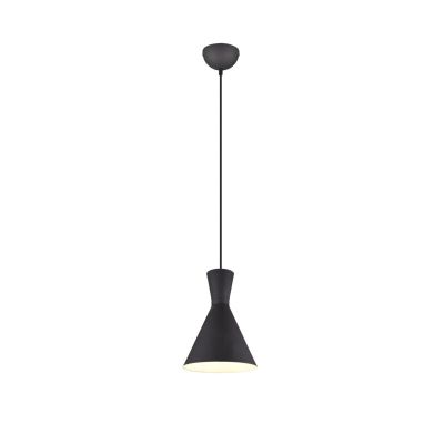 Czarna lampa wisząca nowoczesna, Mindy