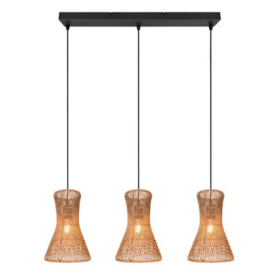 Papierowa lampa wisząca czarna, Qasim