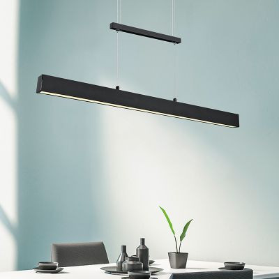 Czarna lampa wisząca nowoczesna, Dinant, 21W, 3000K LED