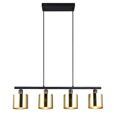 Złota lampa wisząca design, Loeka