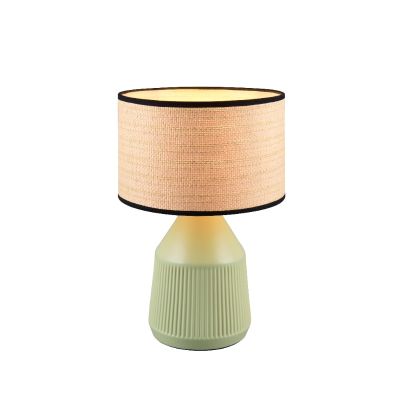 Ceramiczna lampa stołowa zielona, Shivam