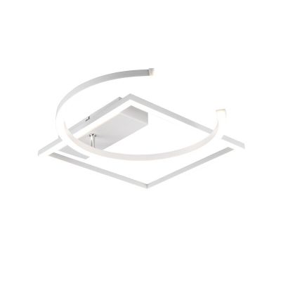 Biały plafon sufitowy nowoczesny, Emine, 23,5W, 4000K LED