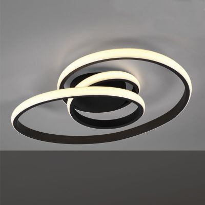 Biały plafon sufitowy nowoczesny, Jonny, 18,5W, 4000K LED, ściemniana w 3 krokach