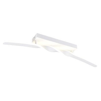 Biała lampa sufitowa design, Quirinus, 18W, 4000K LED