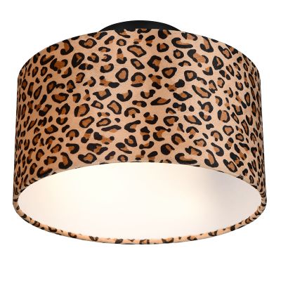 Brązowa lampa sufitowa nowoczesna, Viton