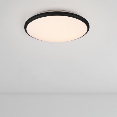 Czarny plafon sufitowy nowoczesny, Celine, 20,5W, 3000K LED