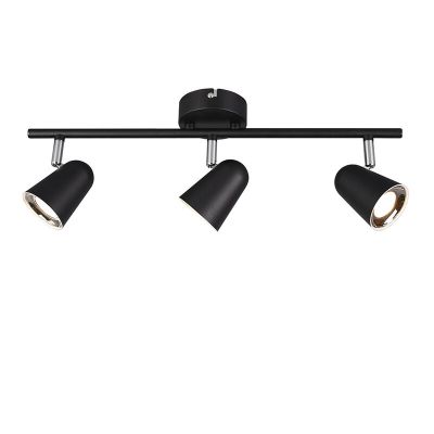Czarny spot sufitowy nowoczesny, Taj, 3W, 3000K LED