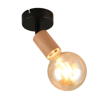 Brązowy spot sufitowy vintage, Rihab