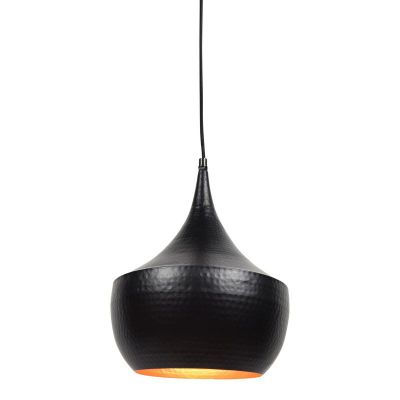 Industrialna lampa wisząca czarna, Fatehvir