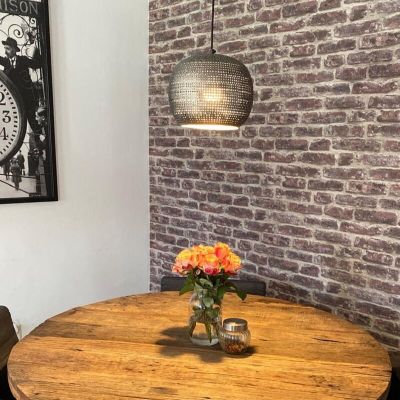 Industrialna lampa wisząca miedziana, Fawwaz