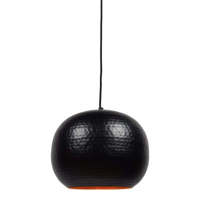 Industrialna lampa wisząca czarna, Fawwaz