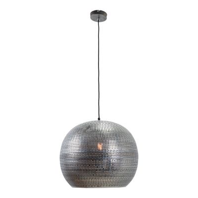 Industrialna lampa wisząca nad stół do jadalni cynkowa, Fawwaz