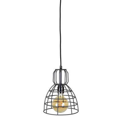 Industrialna lampa wisząca czarna, Dexter