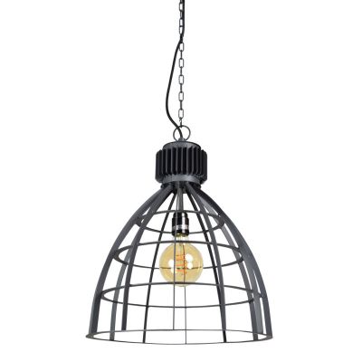Industrialna lampa wisząca czarna, Redstar