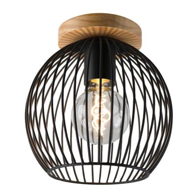 Industrialna lampa sufitowa czarna, Wiro