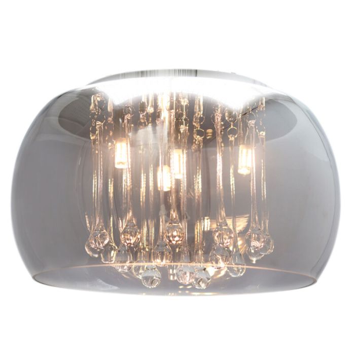 Design lampa sufitowa szara, Lorenzo