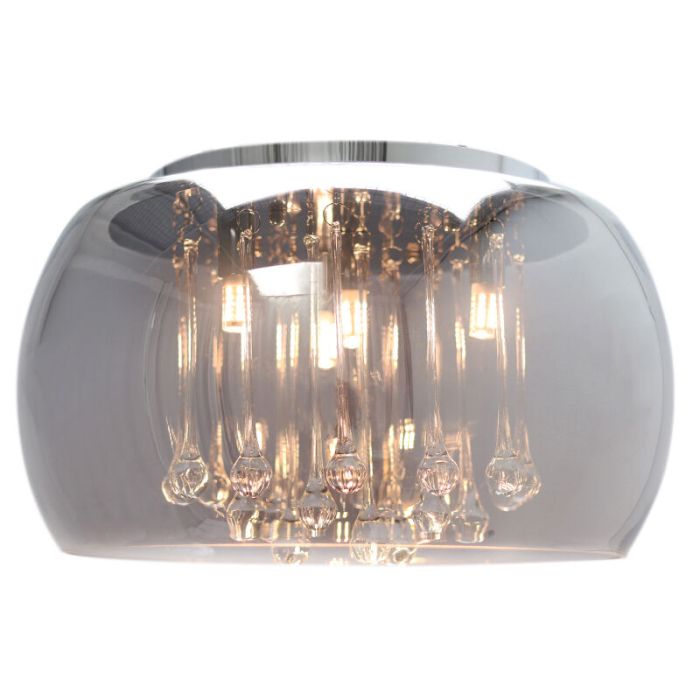 Design lampa sufitowa szara, Lorenzo