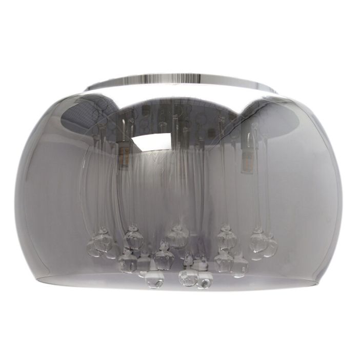 Design lampa sufitowa szara, Lorenzo