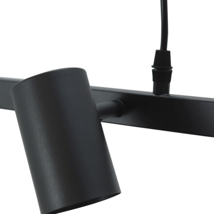 Nowoczesna lampa wisząca czarna, Carlos