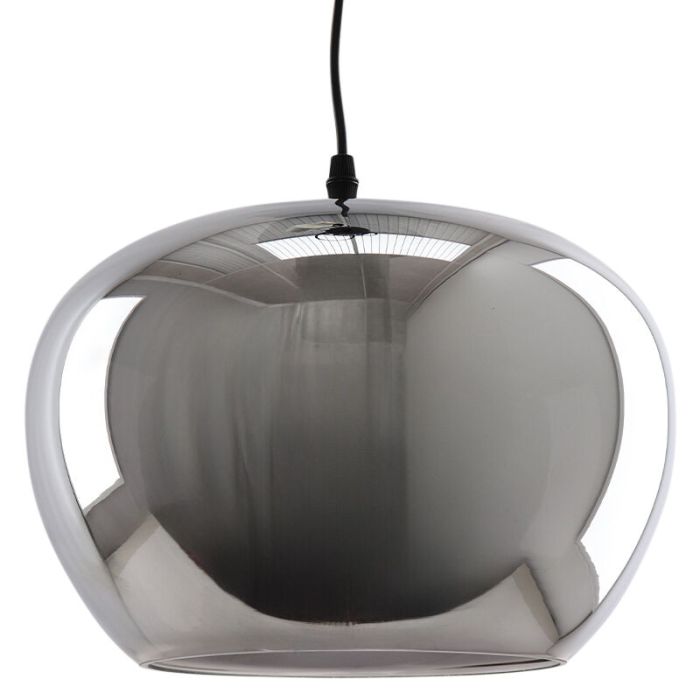 Design lampa wisząca nad stół do jadalni szara, Vidro