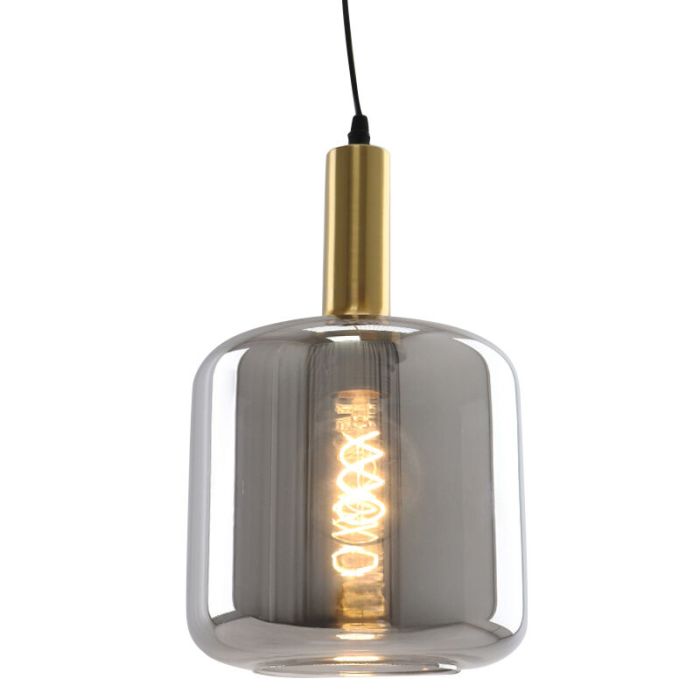 Nowoczesna lampa wisząca szara, Keanu