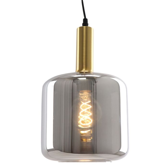 Nowoczesna lampa wisząca szara, Keanu