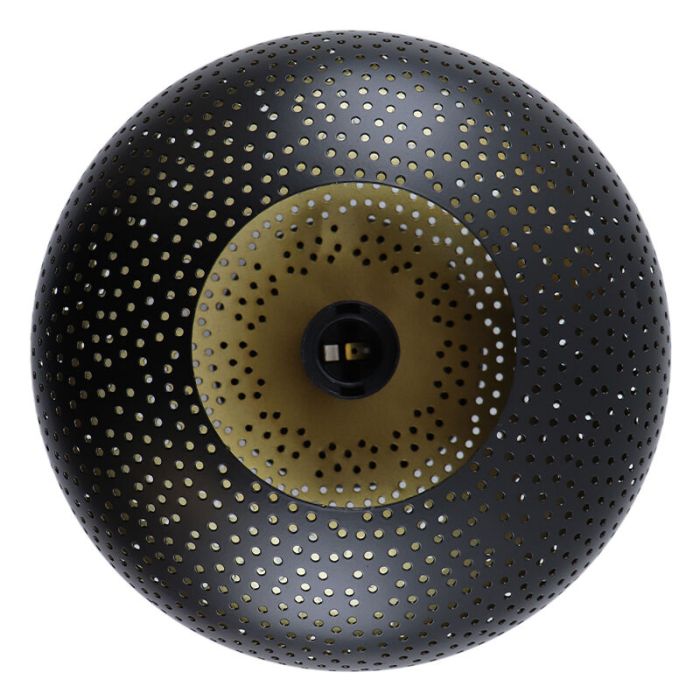 Orientalna lampa sufitowa czarna, Hila