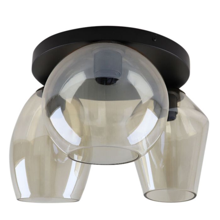 Design lampa sufitowa bursztynowa, Lazaro
