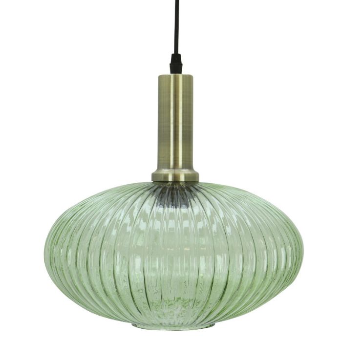 Retro lampa wiszaca zielona, Charlois