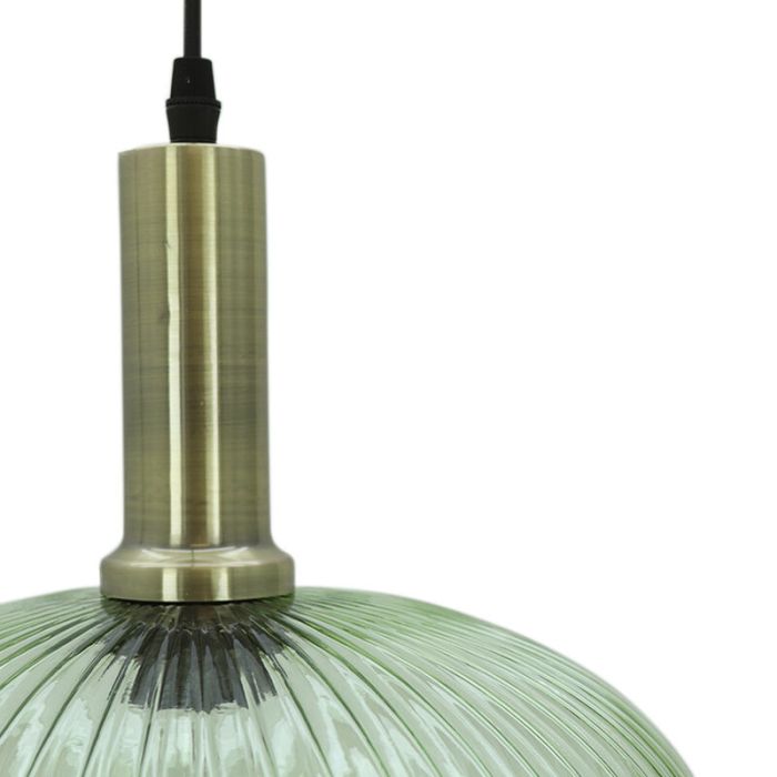 Retro lampa wiszaca zielona, Charlois