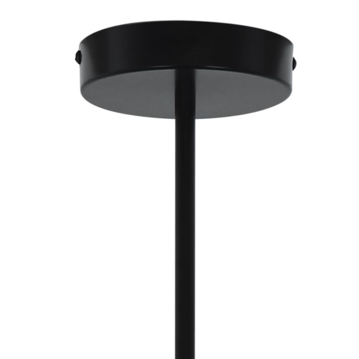 Metalowa lampa sufitowa czarna, Laury