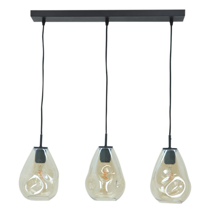 Design lampa wiszaca bursztynowa, Evito