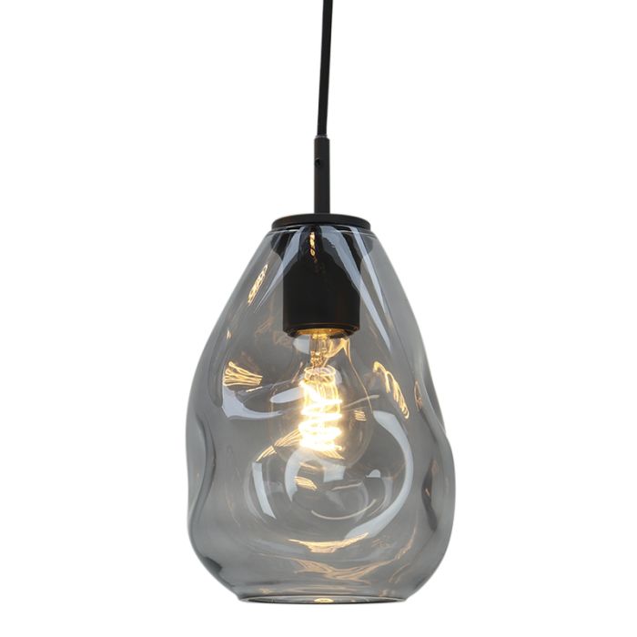 Design lampa wiszaca szara, Evito