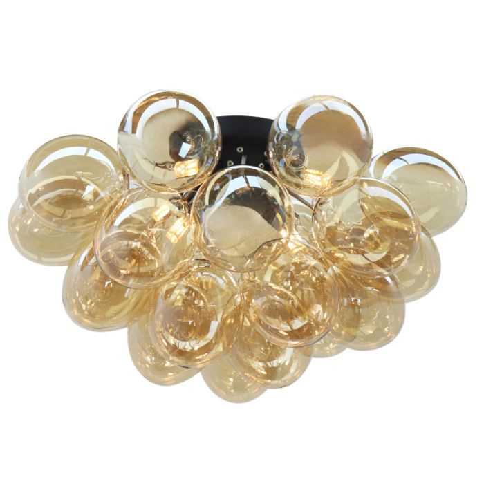 Design lampa sufitowa bursztynowa, Cyril
