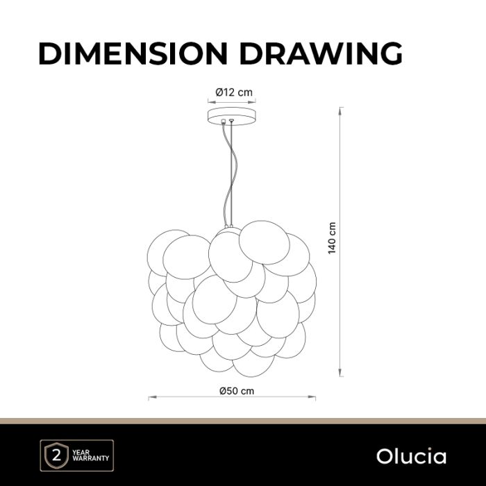 Design lampa wiszaca szara, Cyril