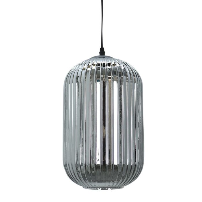 Retro lampa wiszaca szara, Charlois