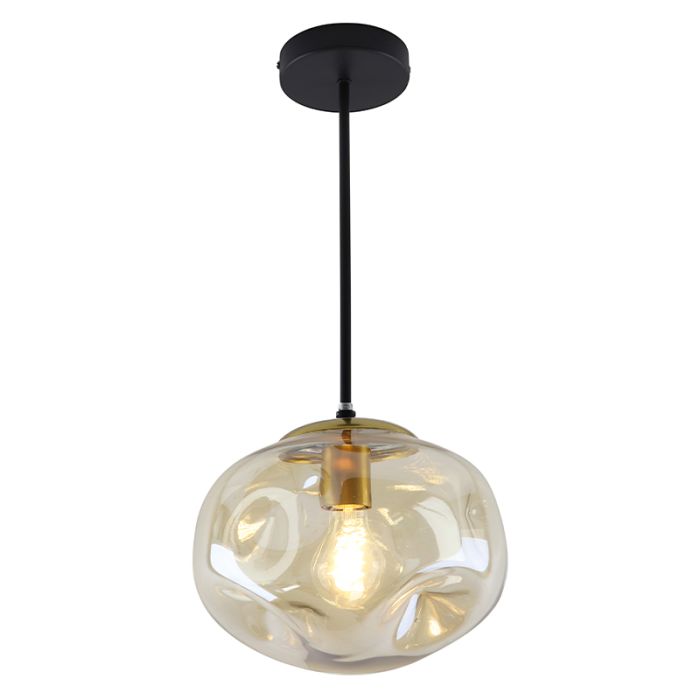 Design lampa wiszaca bursztynowa, Evita