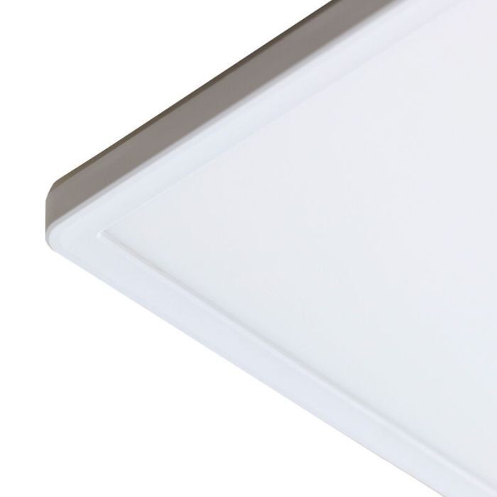 Plastikowy plafon sufitowy biały, Shona, 18W, 3000K LED, ściemniana w 3 krokach