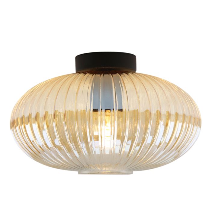 Design plafon sufitowy bursztynowy, Charlois