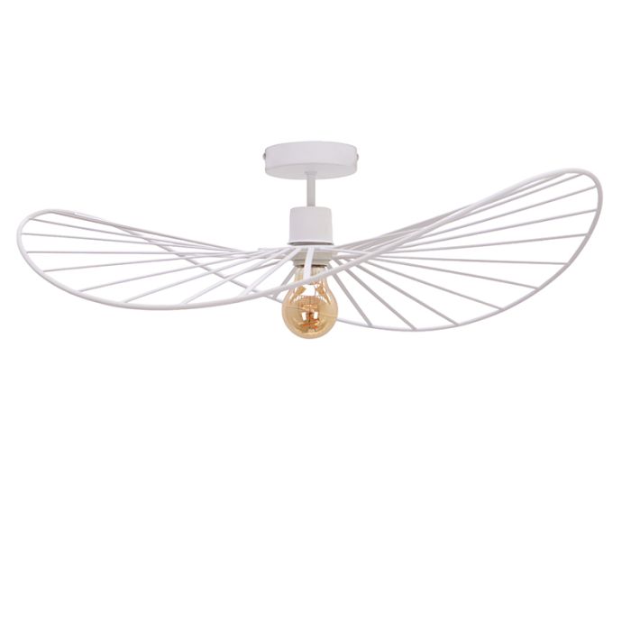 Nowoczesna lampa sufitowa biała, Jolinda
