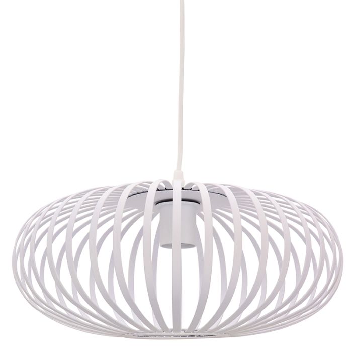 Industrialna lampa wisząca biała, Lieve
