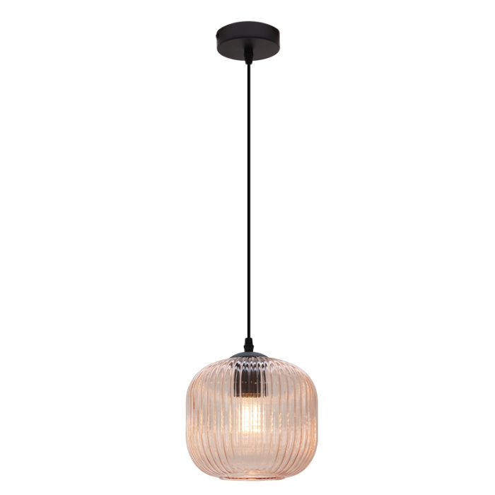 Design lampa wisząca różowa, Charlois