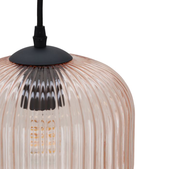 Design lampa wisząca różowa, Charlois
