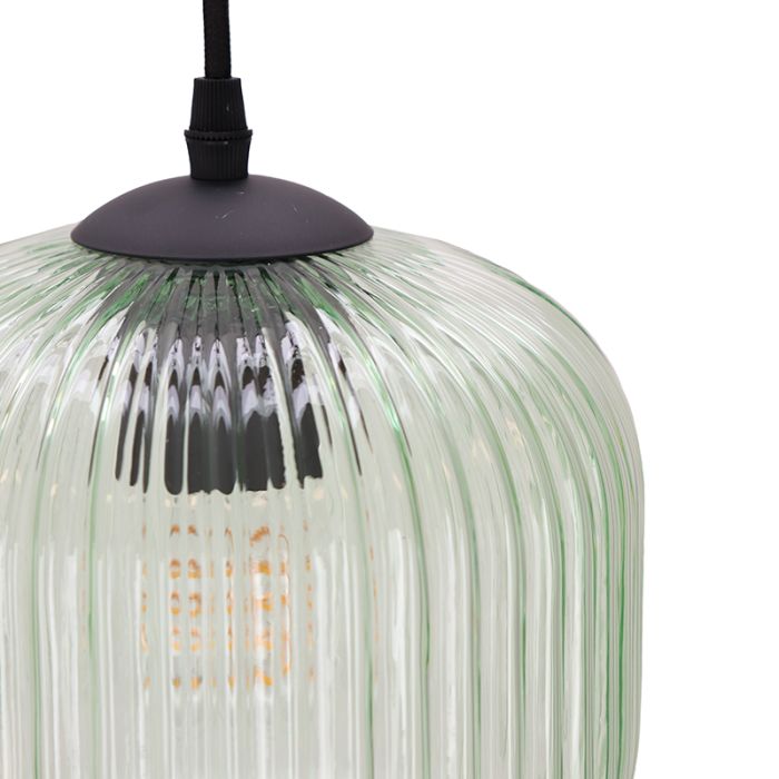 Design lampa wisząca zielona, Charlois