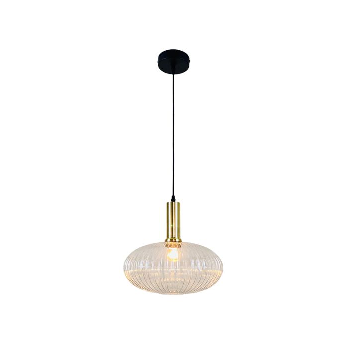 Retro lampa wisząca przezroczysta, Charlois