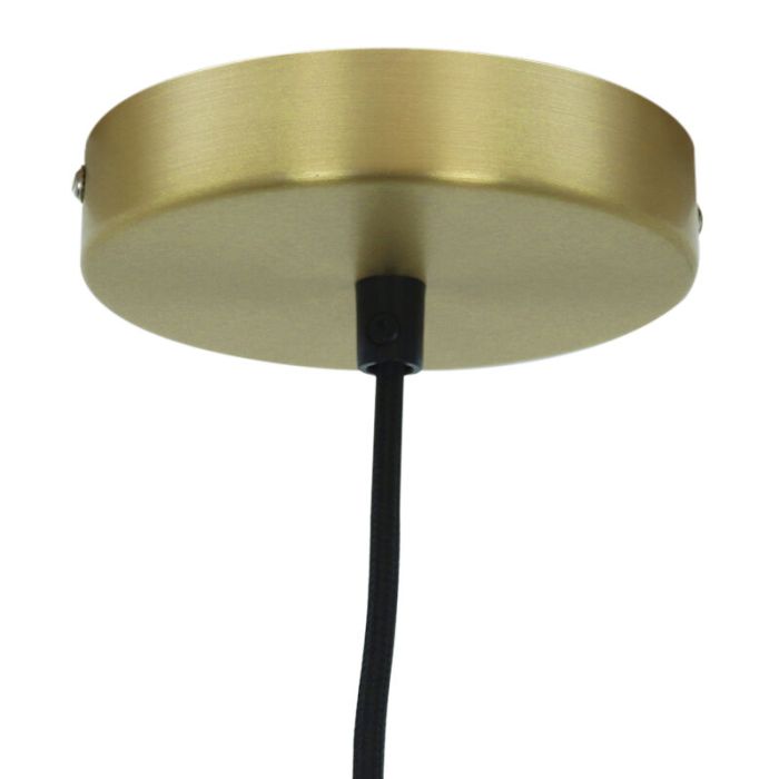 Nowoczesna lampa wisząca mosiądz, Nica