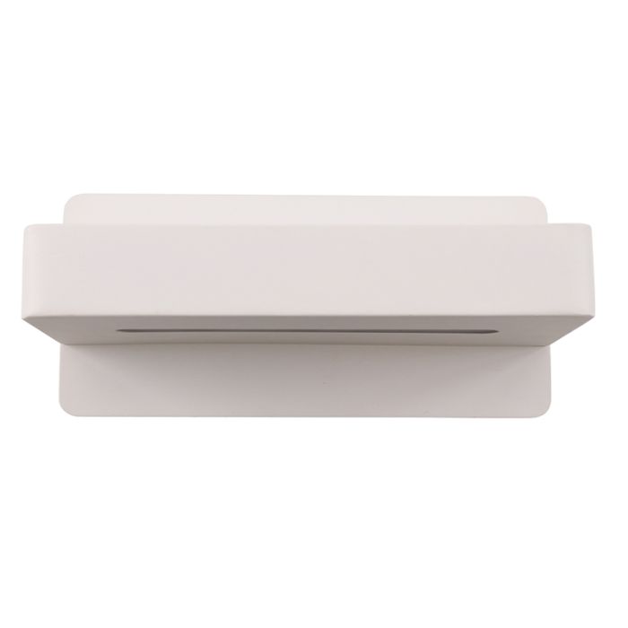 Nowoczesny kinkiet biały, Gregor, 10W, 3000K LED, z przełącznik