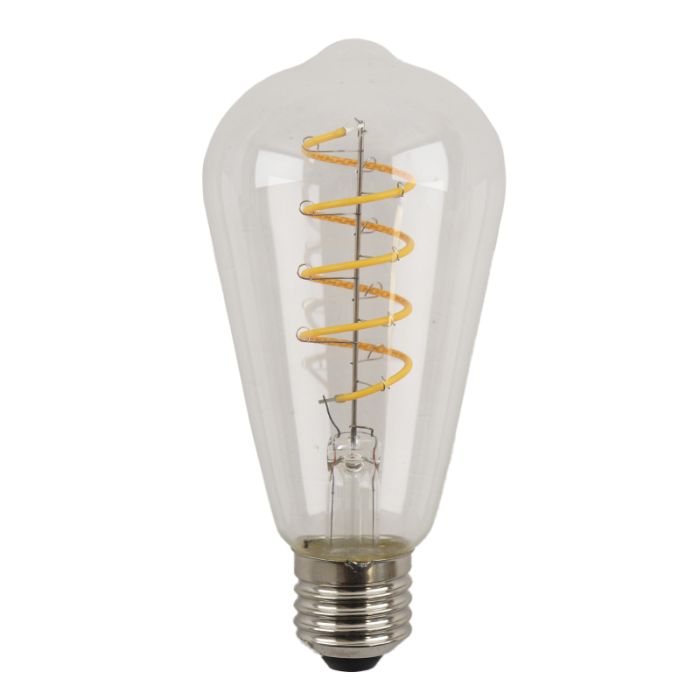 Olucia żarówka Edisona LED E27 ściemnialna Tuelo, 4W, 2700K